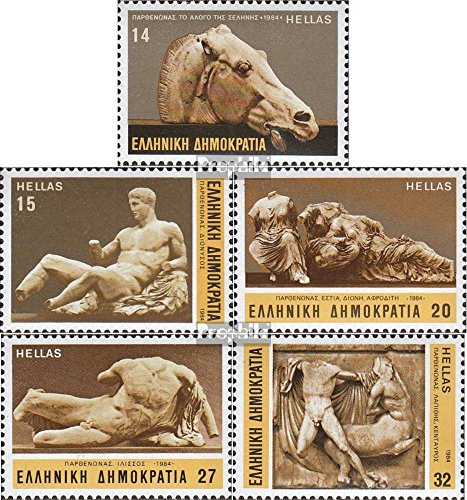 Prophila Collection Grecia Michel.-No..: 1546-1550 (Completa.edición.) 1984 Panteón (Sellos para los coleccionistas)