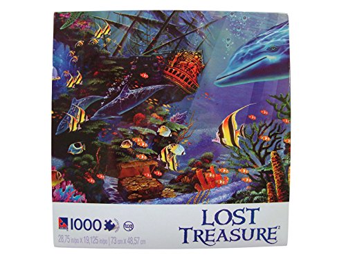 Puzle de 1000 piezas del tesoro perdido: regreso a la isla del tesoro