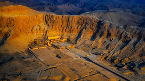 Puzzle Educa 1000 Piezas Vista Aérea del Templo De La Reina Hatshepsut Antigua Ciudad De Luxor Egipto 75 * 50Cm