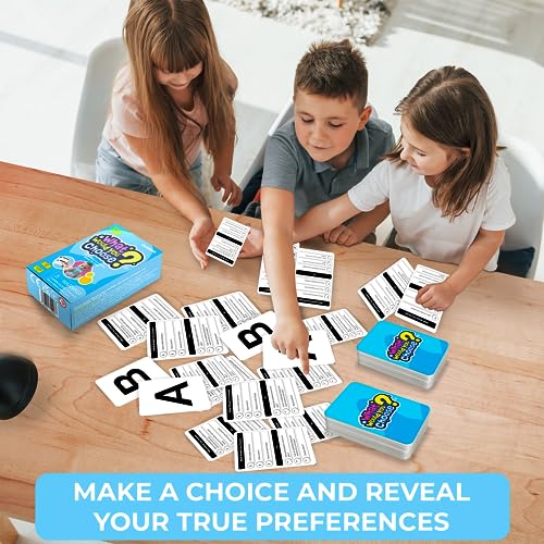 ¿Qué elegirías? ¿Qué elegirías? ¿Prefieren los niños? | Juego de preguntas divertidas para niños y familias | Juegos de mesa para niños de más de 5 años a adultos