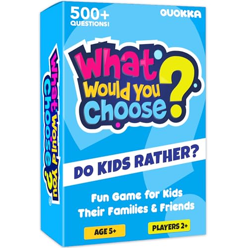 ¿Qué elegirías? ¿Qué elegirías? ¿Prefieren los niños? | Juego de preguntas divertidas para niños y familias | Juegos de mesa para niños de más de 5 años a adultos