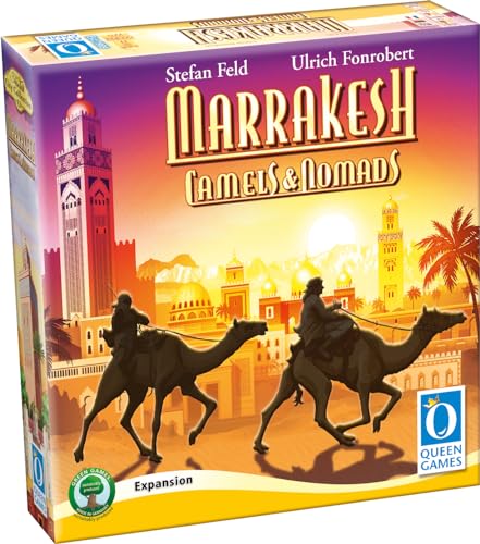 Queen Games - 28471 -Marrakesh Expansión 1: Camels & Nomads
