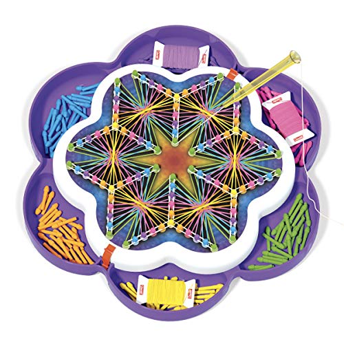 QUERCETTI- Fantasie Quercetti-2850 String Art Mandala Juego Creativo, Multicolor (224)