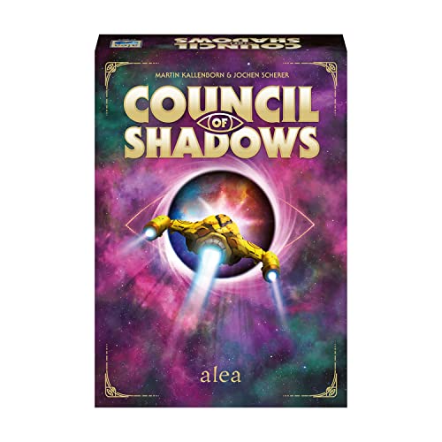 Ravensburger Council of Shadows - Juego de mesa de estrategia espacial Alea para edades de 14 años en adelante