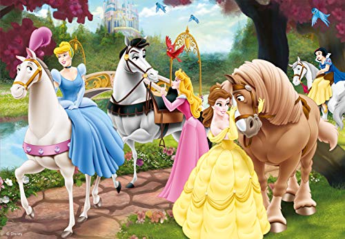 Ravensburger- Disney Princess Personajes fántasticos puzle Infantil, Color púrpura, Pack de 2 x 24 Piezas (08865 2)
