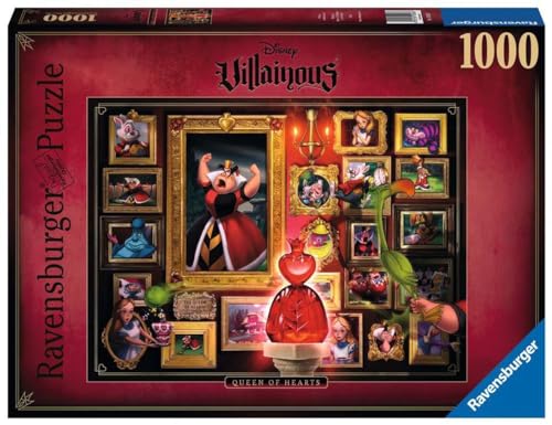 Ravensburger Puzzle 1000 Piezas, Villainous, Puzzle Disney, Edad Recomendada 12+