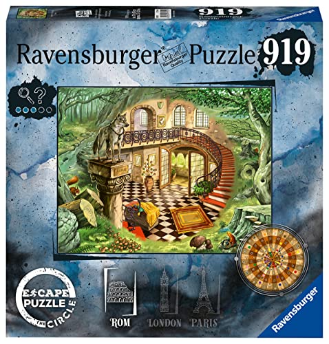 Ravensburger - Puzzle The Circle in Rome, Escape The Circle Puzzle, 920 Piezas, Puzzle Adultos