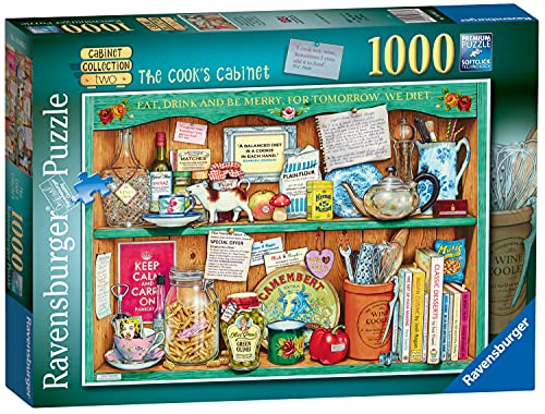 Ravensburger The Cook's Cabinet - Rompecabezas de 1000 Piezas para Adultos y niños a Partir de 12 años