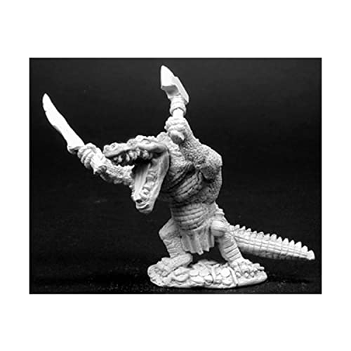 Reaper Miniaturas Shrend, Alligator-Man Warrior