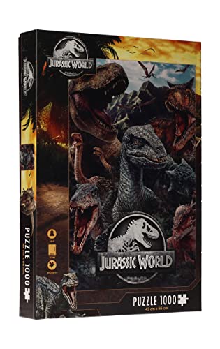 REDSTRING Does Not Apply Puzzle 1000 Piezas Jurassic World Compo Varios, Multicolor, One Size (RS531139)