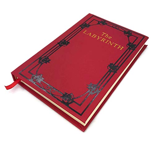 Réplica completa de la novela de Sarah del libro rojo del laberinto, rosso, Taille unique