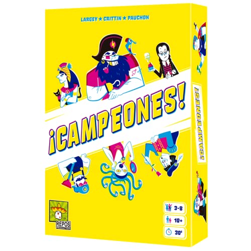 Repos Production - ¡CAMPEONES! - Juego de Mesa en Español