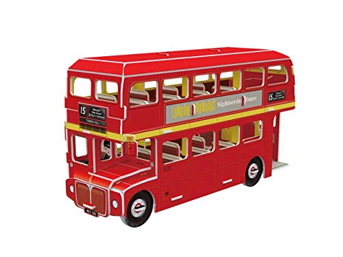 Revell 00113 London Bus 3D Puzzle, Multicolor
