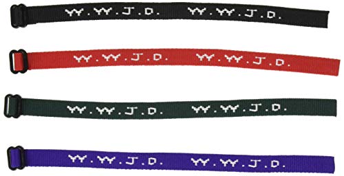 Rhode Island Novelty 12 WWJD Bracelets