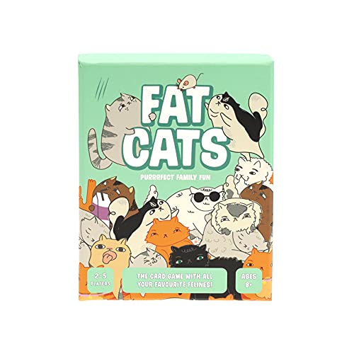 Ridley's GME081 Fat Cats Juego de Cartas de Estrategia, Multicolor, A6