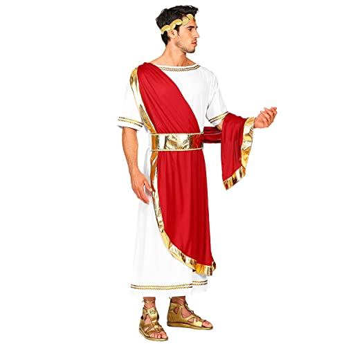 "ROMAN EMPEROR" (tunic with sash, belt, laurel wreath) - (XXL)
