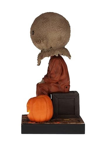 Royal Bobbles Trick 'R Treat Sam Sitting - Estatua de cabeza de bobblehead coleccionable