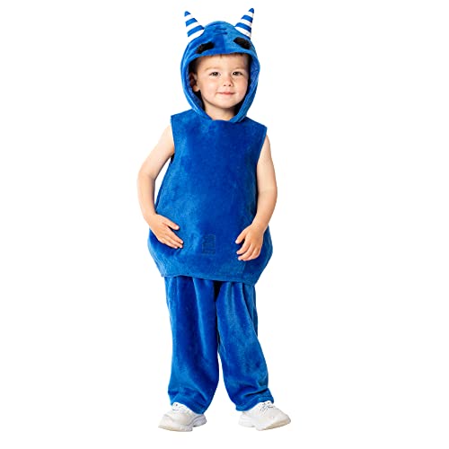 Rubie's 3011973-4 Inf Oddbods - Disfraz infantil de Pogo, azul, 3-4 años, Día Mundial del Libro