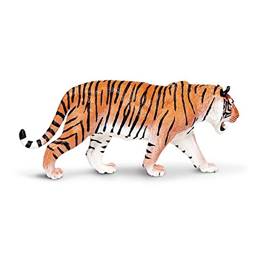 Safari Tigre Siberiano 24.8cm | Figura de Animales | Tamaño Extra Grande | No tóxico y Libre de BPA | Apto para Niños de 3 Ltd