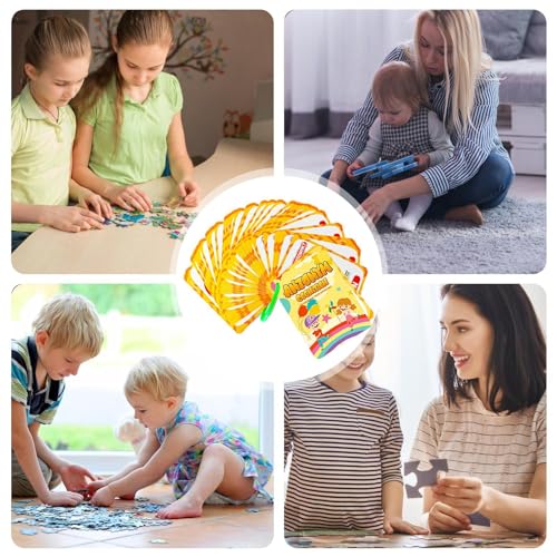 Samuliy Tarjetas antónimas - 50 hojas de tarjetas educativas para niños, juguetes Montessori para niños, niños y niñas de 3 a 6 años, actividades de aprendizaje, juguetes educativos, aprendizaje