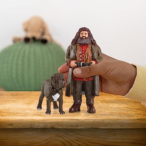 schleich 42638 Hagrid & Fang, a partir de 6 años, WIZARDING WORLD - figura, 8 x 11,5 x 13 cm