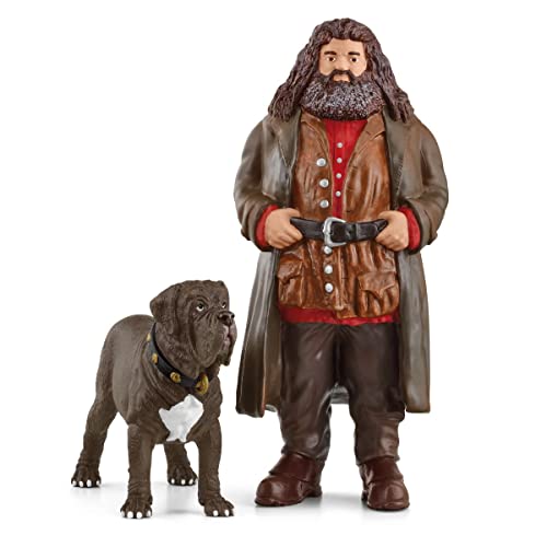 schleich 42638 Hagrid & Fang, a partir de 6 años, WIZARDING WORLD - figura, 8 x 11,5 x 13 cm