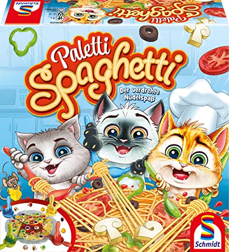 Schmidt Spiele- Paletti Spaghetti Juego de acción para niños y Adultos, Multicolor (40626)