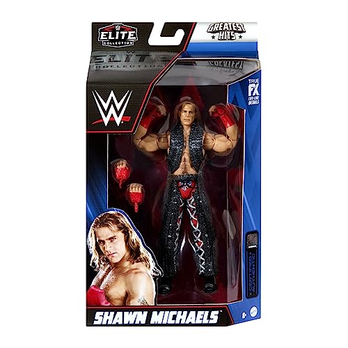 Shawn Michaels – WWE Elite Greatest Hits 2 figura de acción de juguete de lucha libre