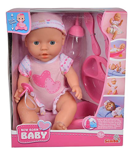 Simba 105030005 "New Born Baby - Juego de muñecas para el Cuidado del bebé