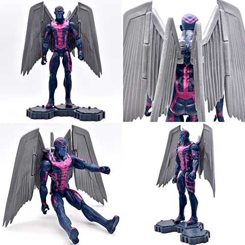 simyron Figura, simyron Legends Series 6.3" Collectible Action Figure Weapon X Toy (X-Men Collection) Figura de colección de X-Men de 15 cm - con 1 Vehículo aéreo para armar