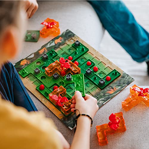 SmartGames Los Dragons 100 Llamas Gobierna el Reino – Juego de Estrategia – Juego de Estrategia para 2 jugadores – De 7 años