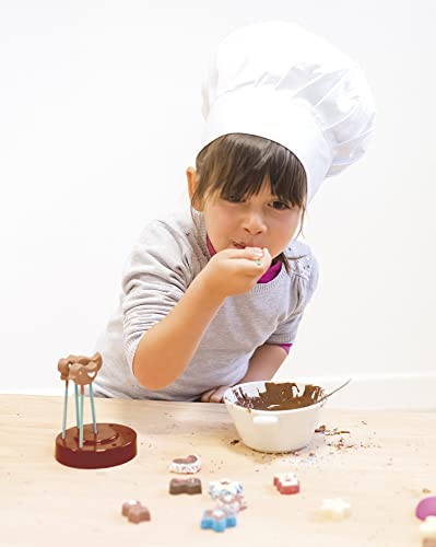 Smoby Chef Chocolate Factory - Fábrica de Chocolate para niños a Partir de 5 años - Juego con Accesorios y Recetas (sin Ingredientes para Hornear)
