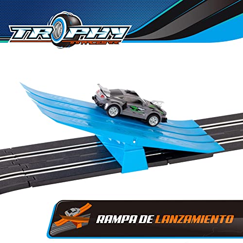Speed&GO 49467 - Speed & go-Pista Carrera c/2 Coches RC c/Mando