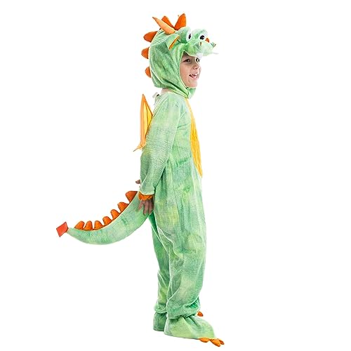 Spooktacular Creations Baby Dragon Costume Infant Deluxe Set with Toys for Kids Role Play (Toddler(3-4yrs))