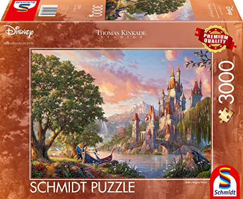 SSP Puzzle Disney, Belle's Magical World 57372/3000 Teile