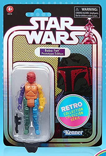 Star Wars Boba Fett Protoype Edition Unisex Action Figure Standard Plástico