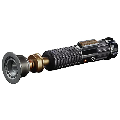Star Wars Hasbro F4372 The Black Series - OBI-WAN Kenobi - Sable de luz Force FX Elite con Luces LED avanzadas y Sonidos - Artículo de colección