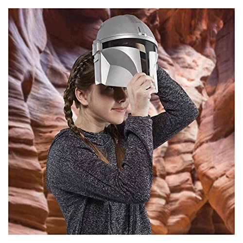 Star Wars Juguetes The Mandalorian - Máscara electrónica - The Mandalorian - Disfraz con Frases y Efectos de Sonido - Edad: 5+