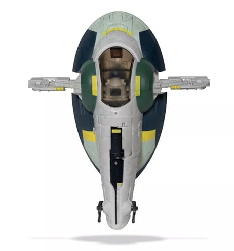Star Wars Micro Galaxy Jango Fett's Starship 7 inch Vehicle & Figure Set (Bonus Micro Mystery Boxes)