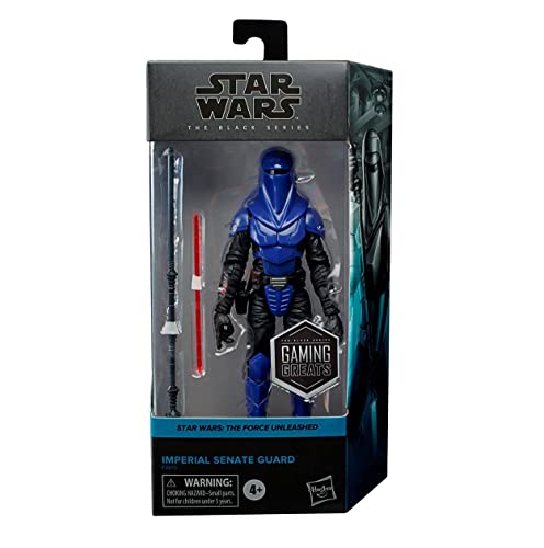Star Wars The Black Series Gaming Greats 6 Inch Action Figure Exclusive - Imperial Senate Guard (Blue)