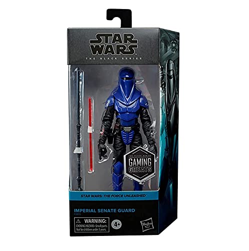 Star Wars The Black Series Gaming Greats 6 Inch Action Figure Exclusive - Imperial Senate Guard (Blue)