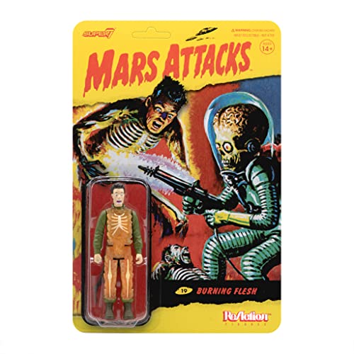SUPER7 - Mars Attacks - Esqueleto Humano ardiente