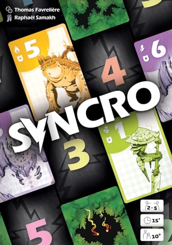 Syncro GRRRE Games - Juego cooperativo - Communicatio Limitado - Guessing - a Partir de 10 años