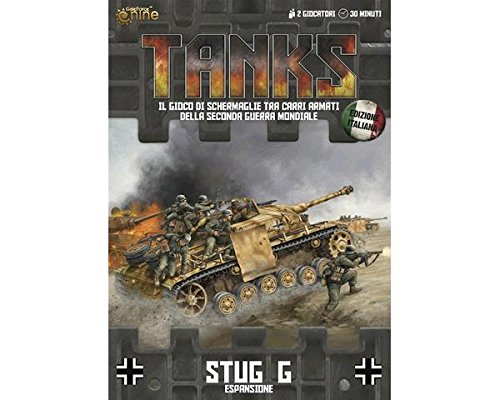 TANKS : German Stug G Tank Expansión (plástico) - Escala 1/100 (1 carro + cartas en italiano)