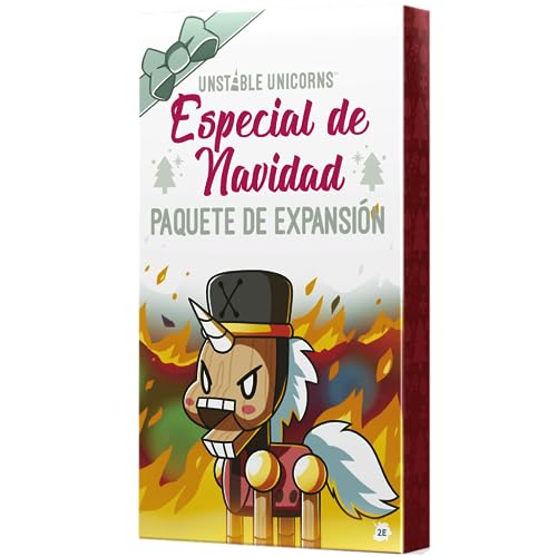TeeTurtle Unstable Unicorns: Especial de Navidad - Juego de Cartas en Español