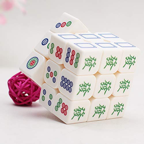 Tercera Orden Blanco Mahjong Cube Puzzle Juguete Infantil