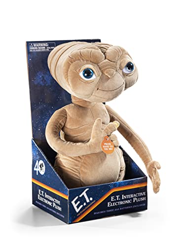 The Noble Collection- Peluche Interactiva E.T. el Extraterrestre, Multicolor (NN1680)