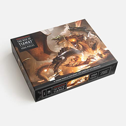 The Rise of Tiamat Dragon Puzzle (Dungeons & Dragons): 1000-Piece Jigsaw Puzzle Featuring the Queen of Evil Dragons: Jigsaw Puzzles for Adults