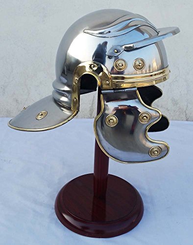 THORINSTRUMENTS (with device) Romano Centurion Trooper Armadura Casco Romano Medieval Rústico Vintage Decoración del Hogar Regalos