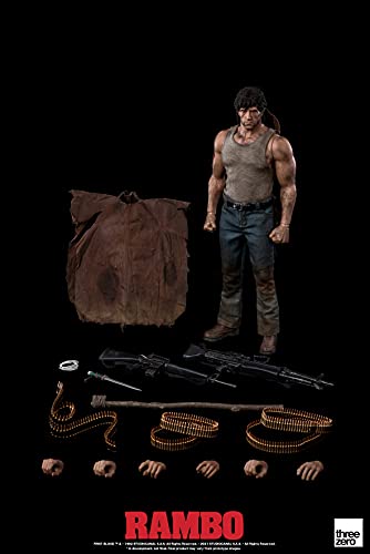ThreeZero - Rambo First Blood John Rambo Figura Escala 1/6 (Net)